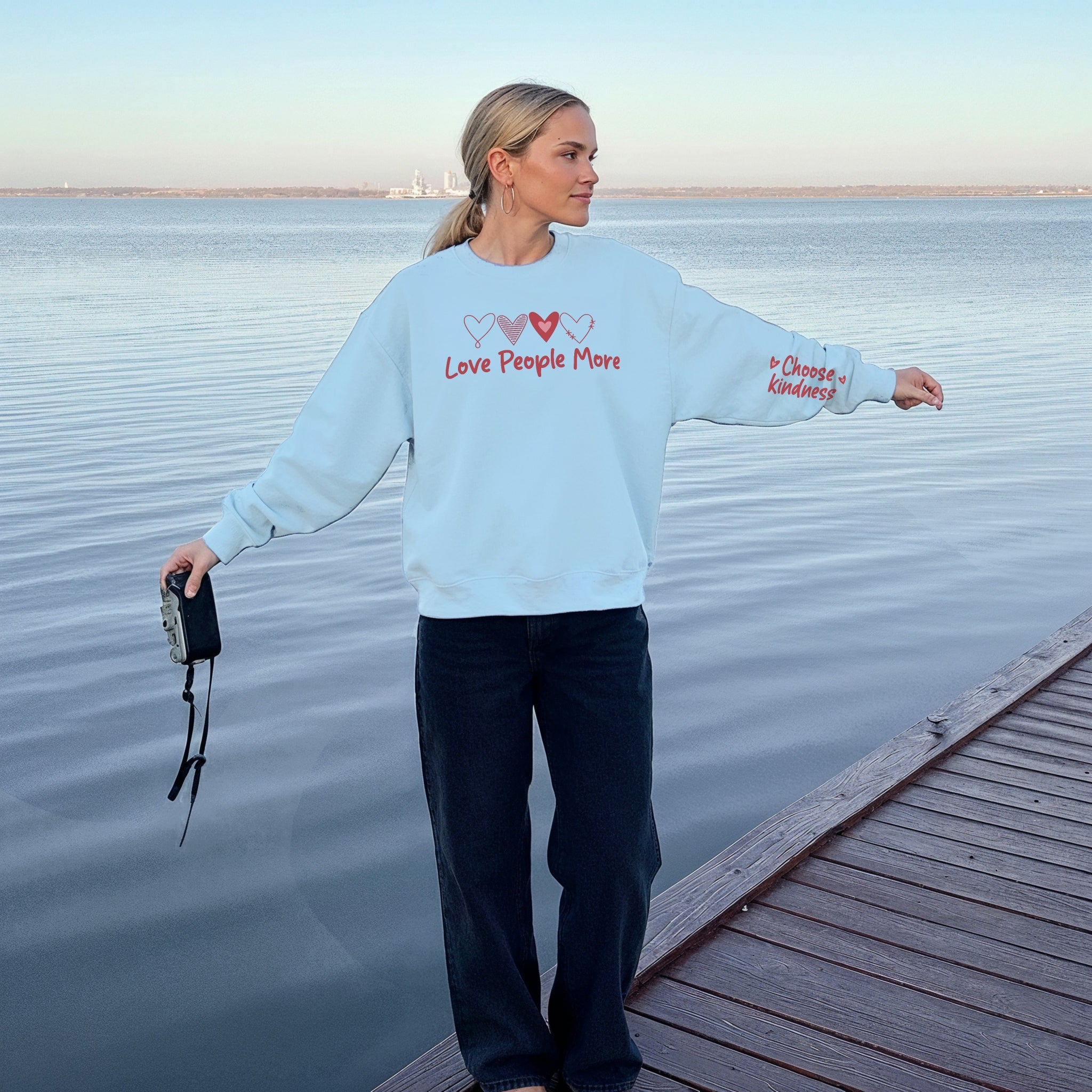 Love People More Sweater