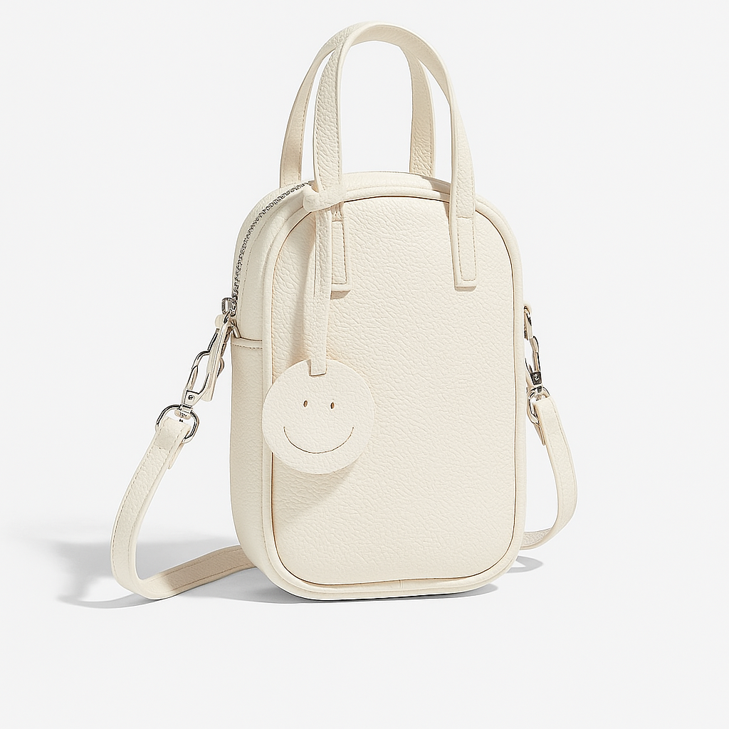 Leather Smile Slim Purse