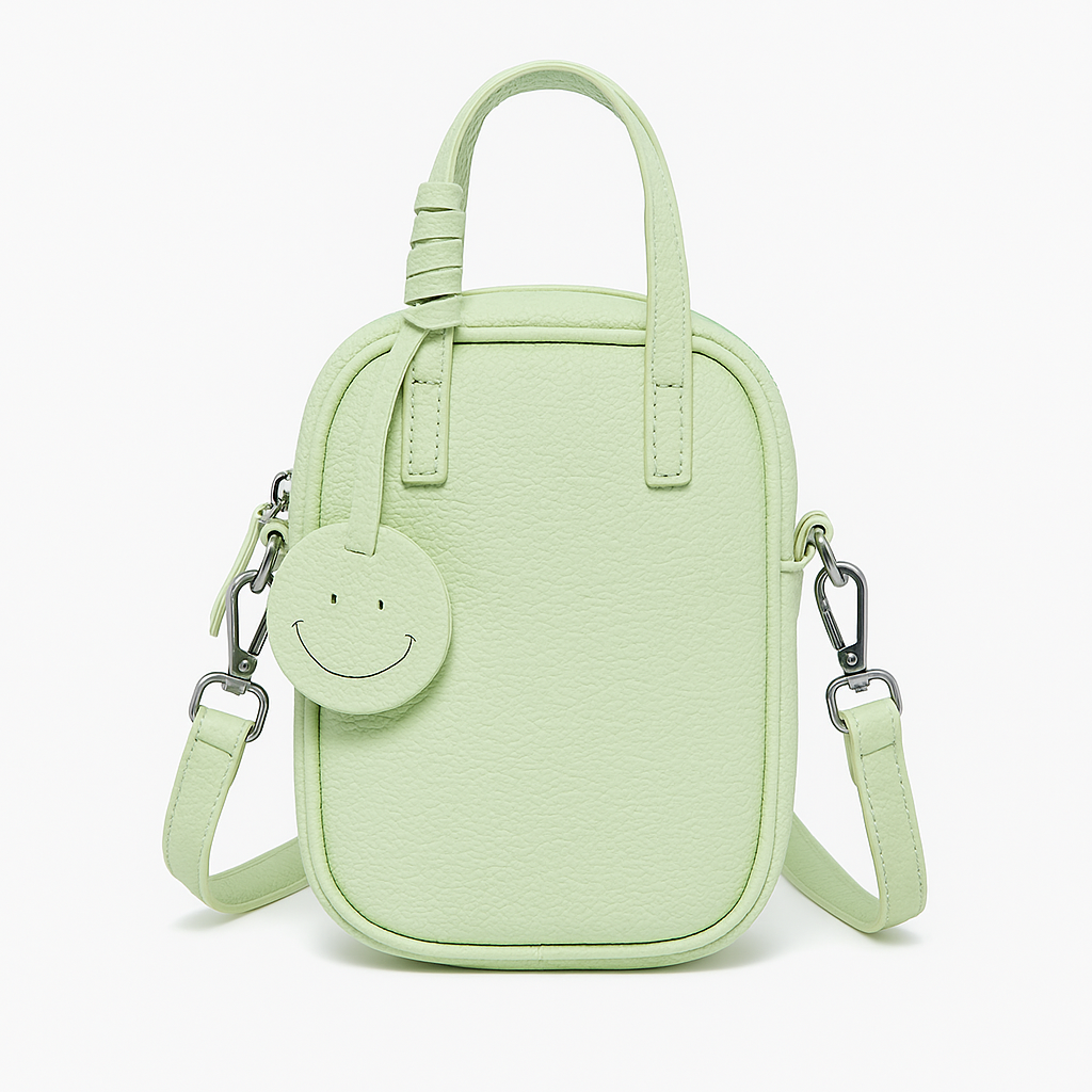 Leather Smile Slim Purse