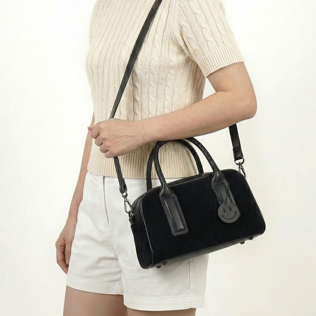 Everyday Suede Smile Bag