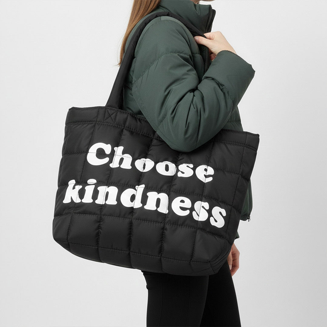 Kindness Puffer Bag
