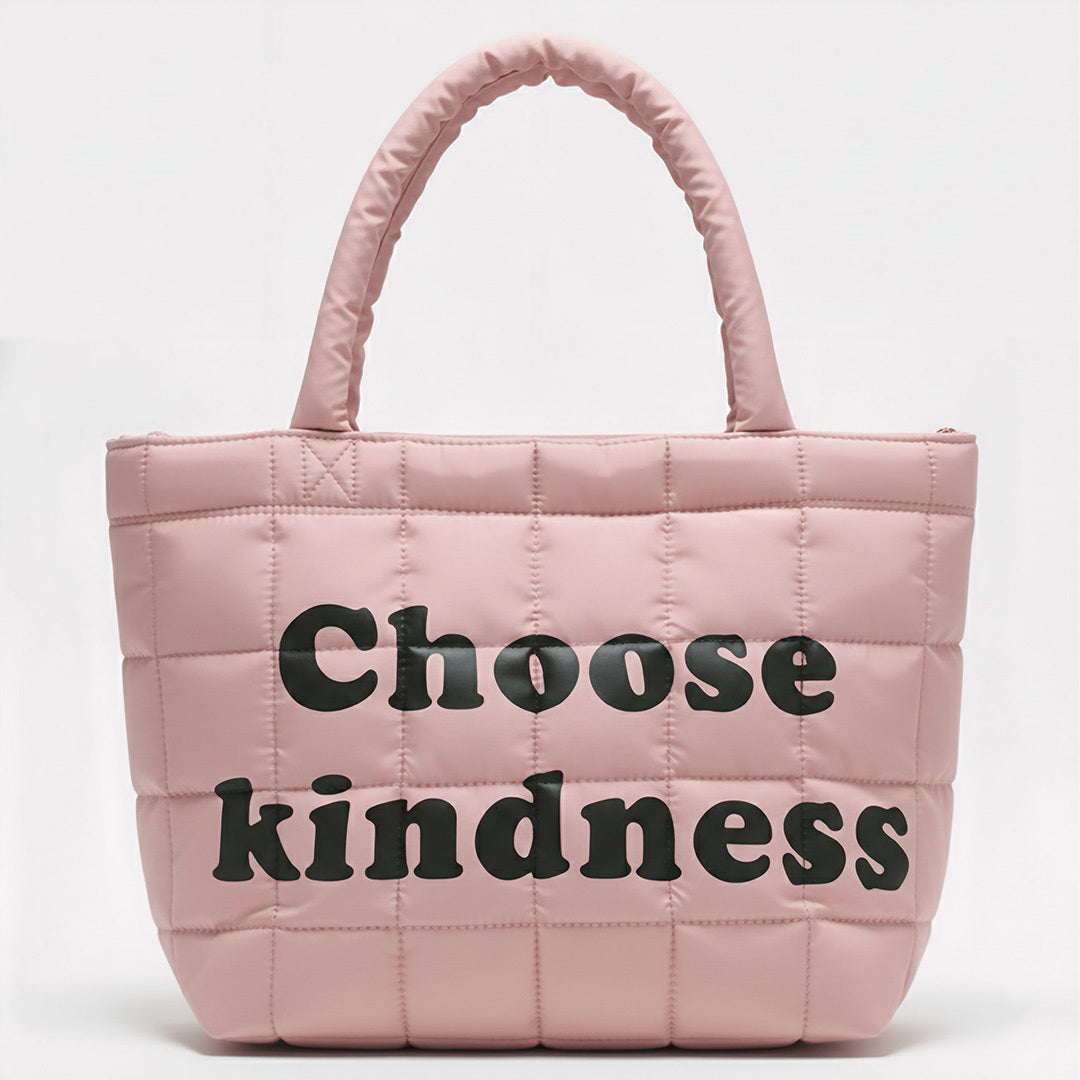 Kindness Puffer Bag