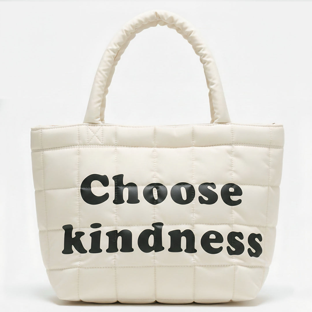 Kindness Puffer Bag