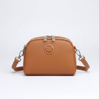 Leather Smile Shoulder Bag