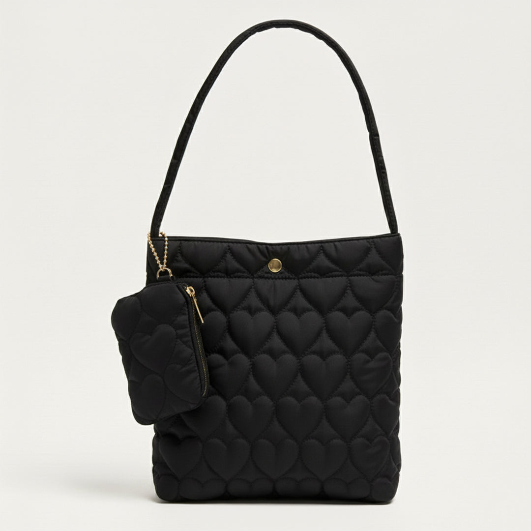 Quilted Heart Bag