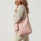 Quilted Heart Bag
