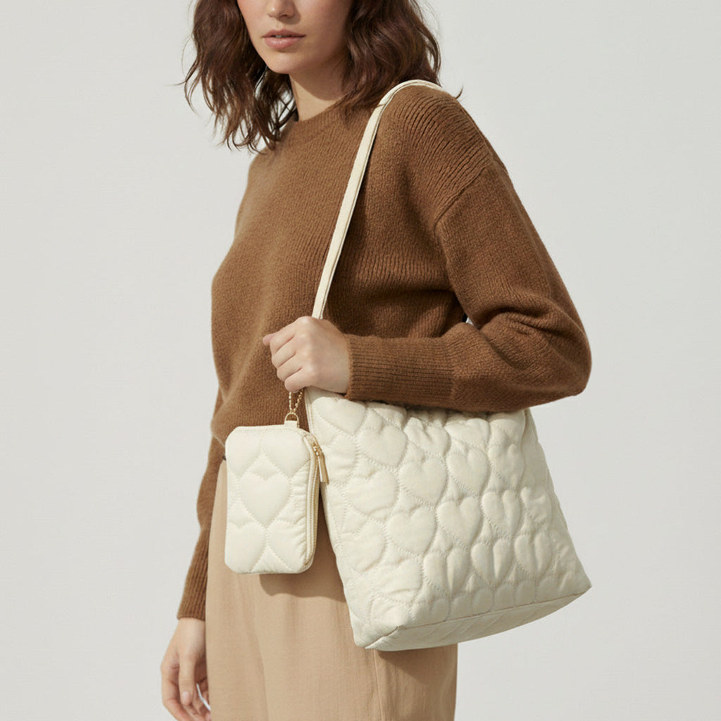 Quilted Heart Bag