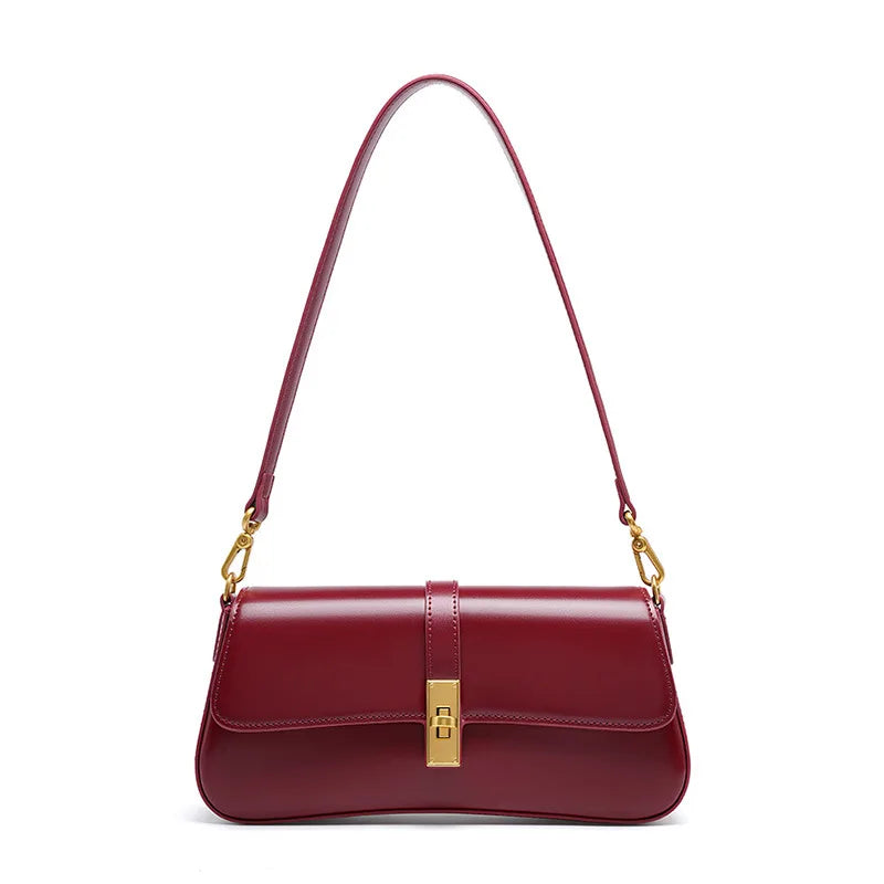 Casvian Leather Shoulder Bag