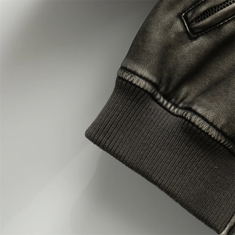 Cityscape Leather Jacket