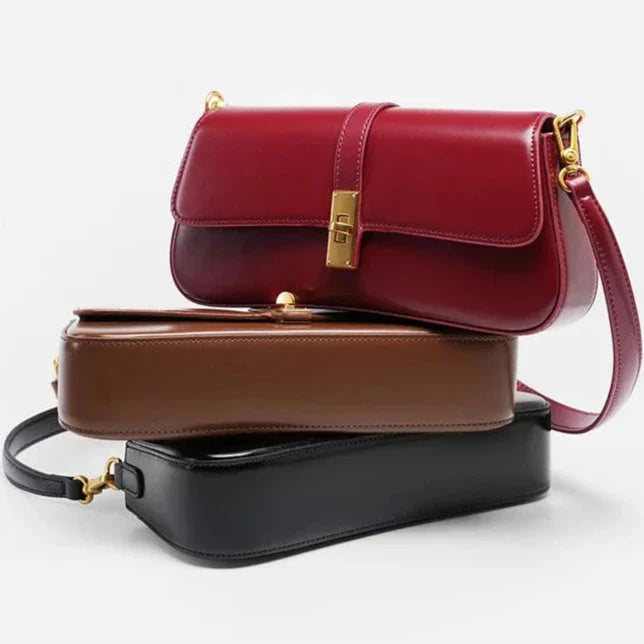 Casvian Leather Shoulder Bag