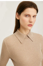 Audrey Wool Blend Polo