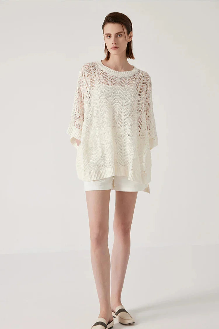 Alba Maison Crochet Top