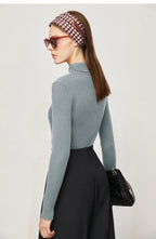 Audrey Wool Blend Polo