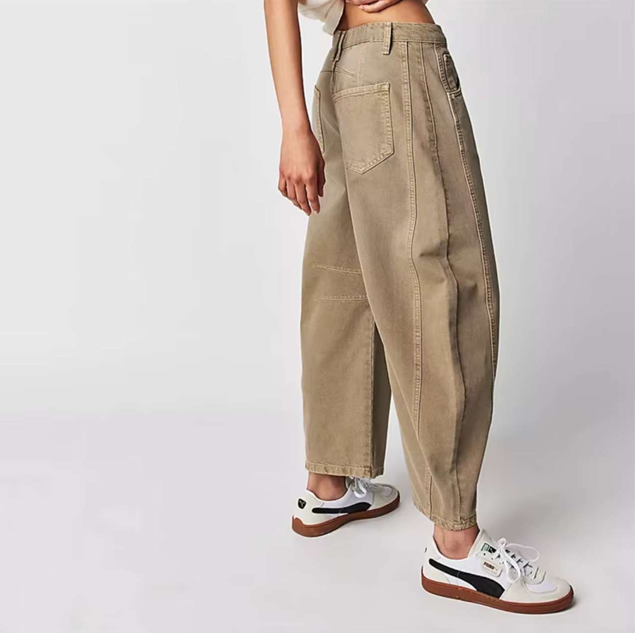 Boho Baggy Wide-Legs Jeans