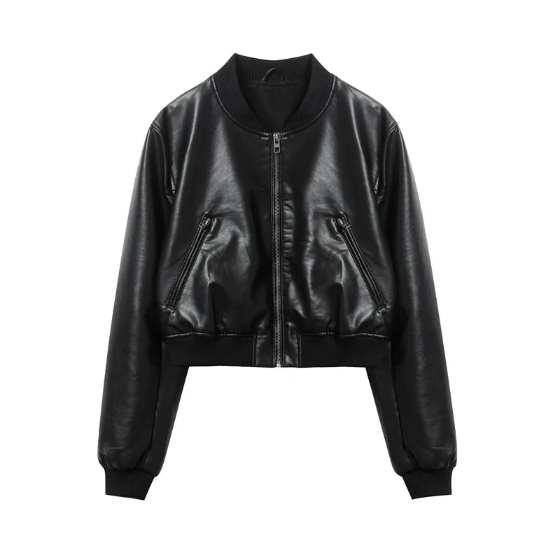 Cityscape Leather Jacket