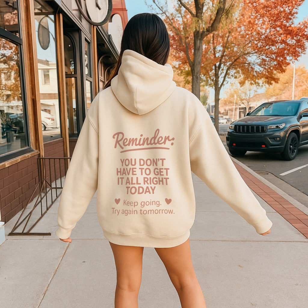 Keep Trying Hoodie