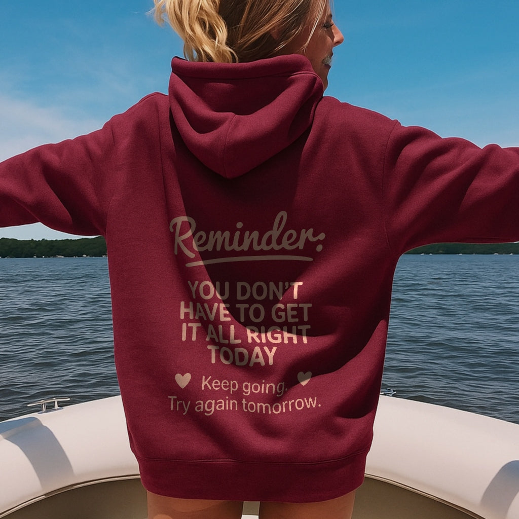 Keep Trying Hoodie