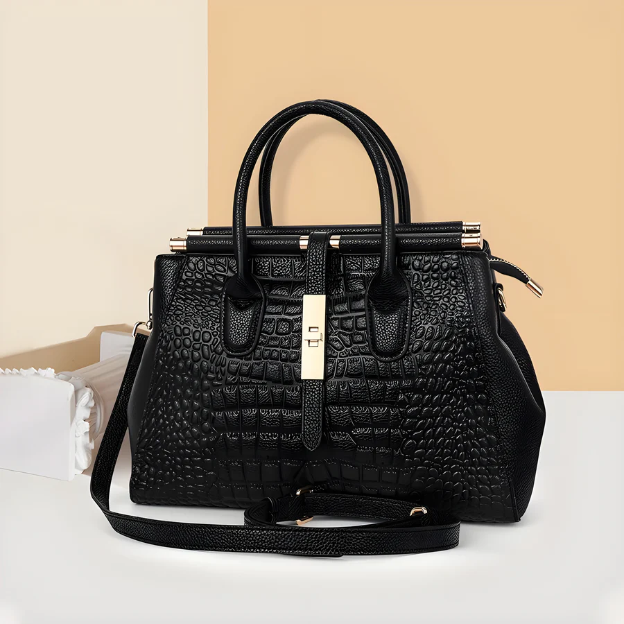 Aveline Classic Alligator Bag