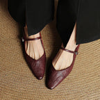 Bellancia Leather Leather Flats