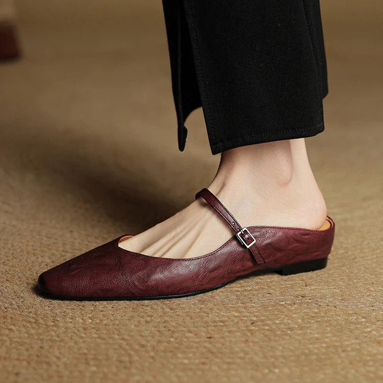 Bellancia Leather Leather Flats