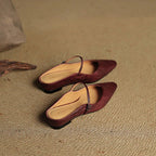 Bellancia Leather Leather Flats