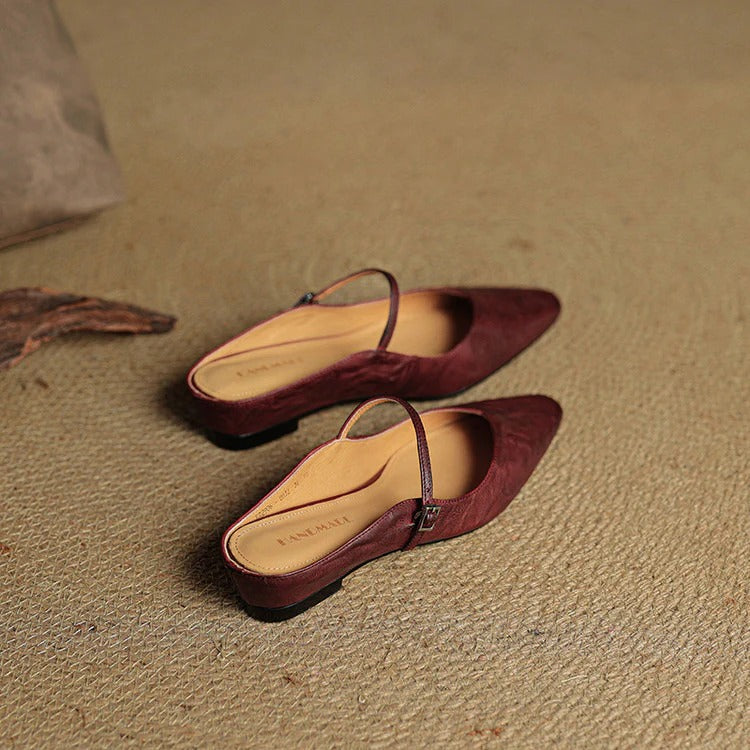 Bellancia Leather Leather Flats