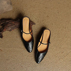 Bellancia Leather Leather Flats