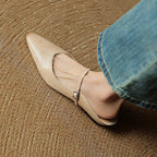 Bellancia Leather Leather Flats