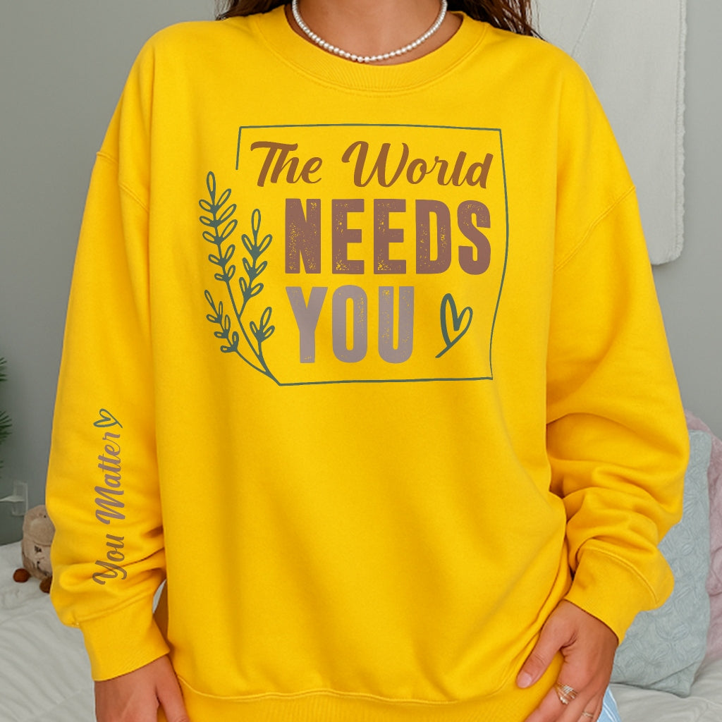 World Needs You Sweater
